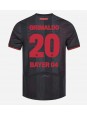 Bayer Leverkusen Alejandro Grimaldo #20 Hjemmedrakt 2025-26 Korte ermer Bayer Leverkusen Alejandro Grimaldo #20 Hjemmedrakt 2025-26 Korte ermer
